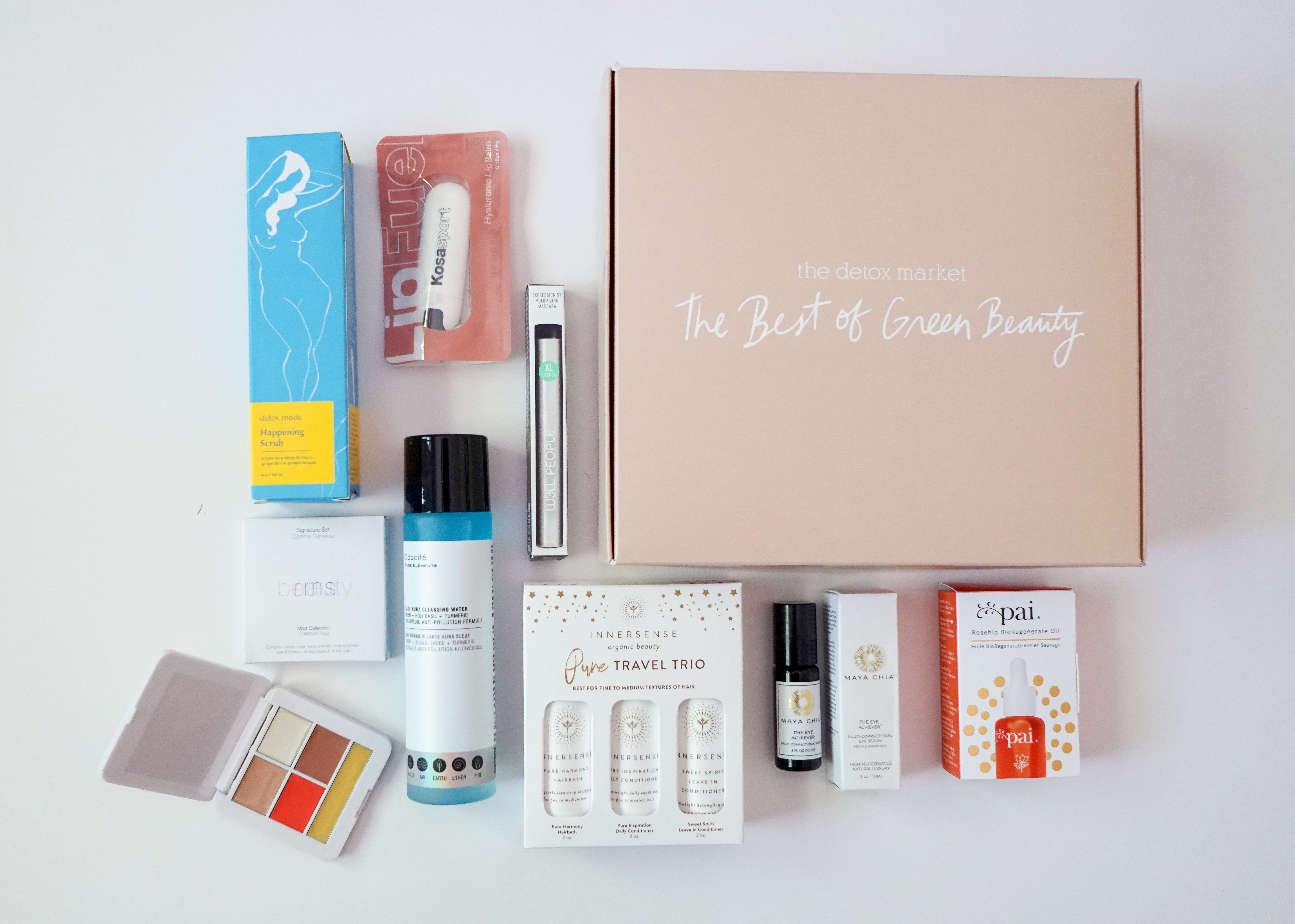 Best Of Green Beauty Box From The Detox Market - Maison Pur