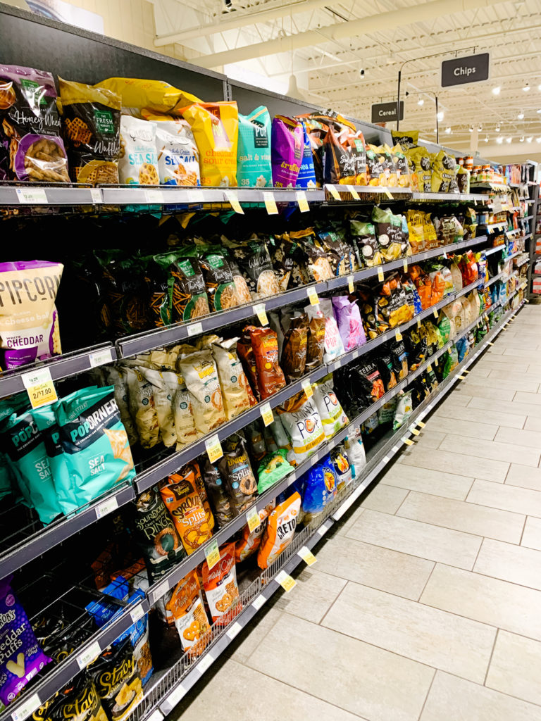 the snack aisle