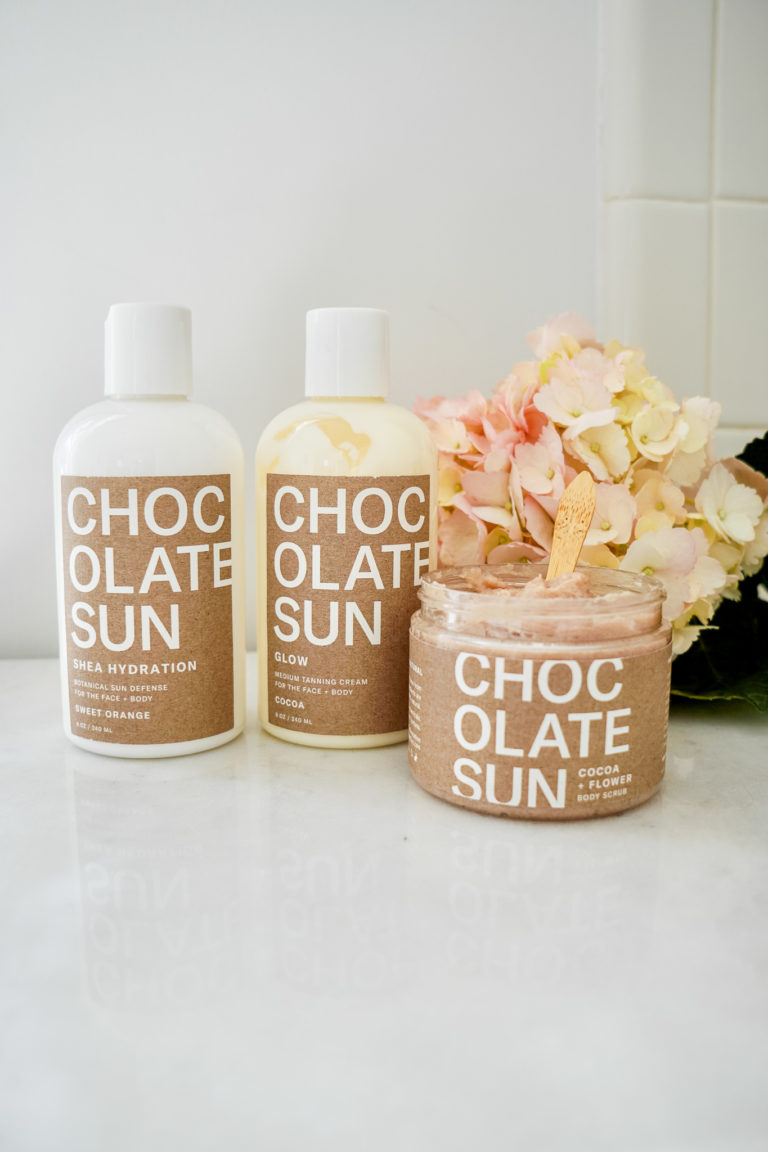 Chocolate Sun Review: Organic + Botanical Body Care to keep you glowing all year long!