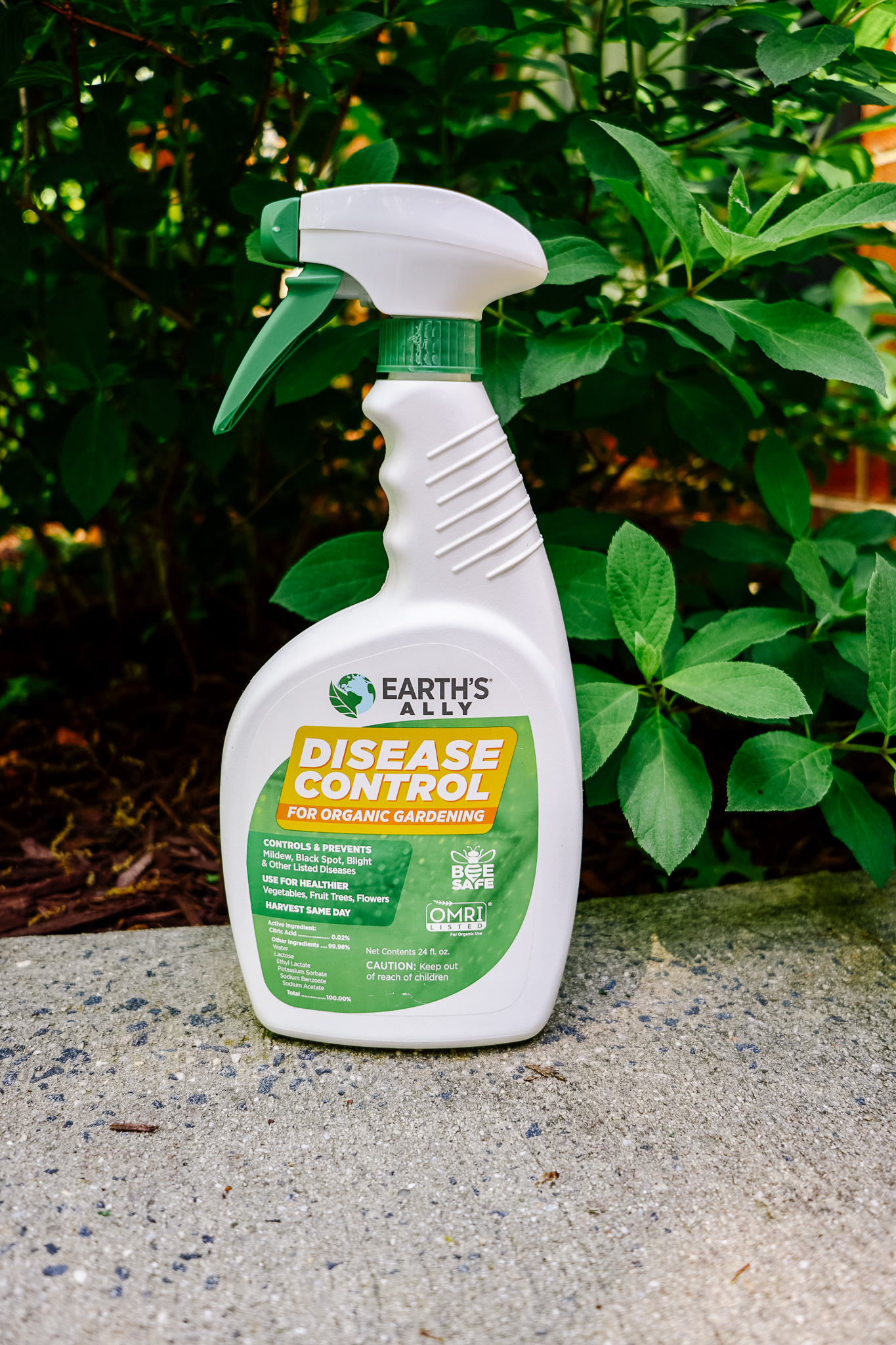 Earth's Ally Disease Control: A non-toxic product for indoor and outdoor plants