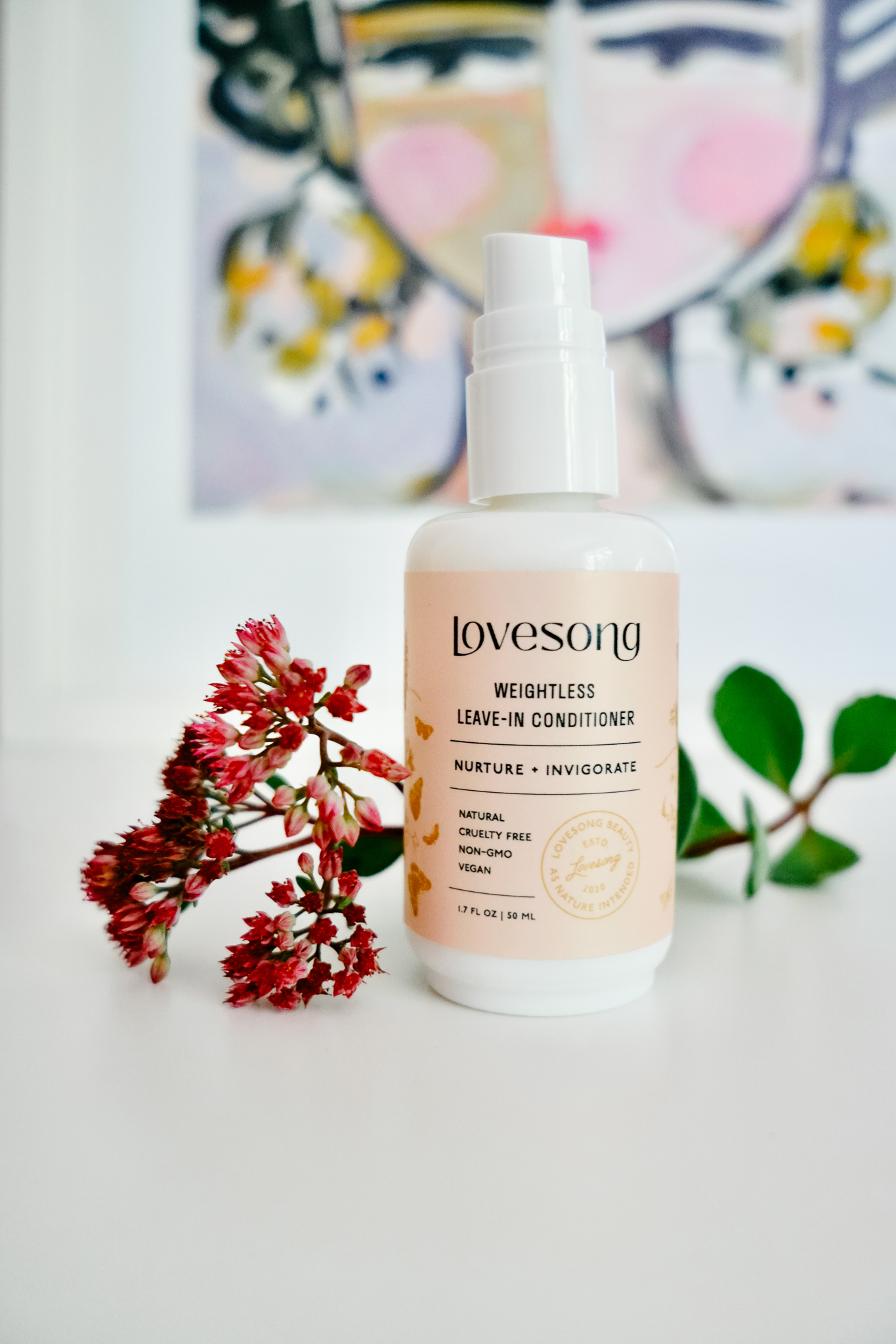 Lovesong Beauty Review: Weightless Leave-In Conditioner