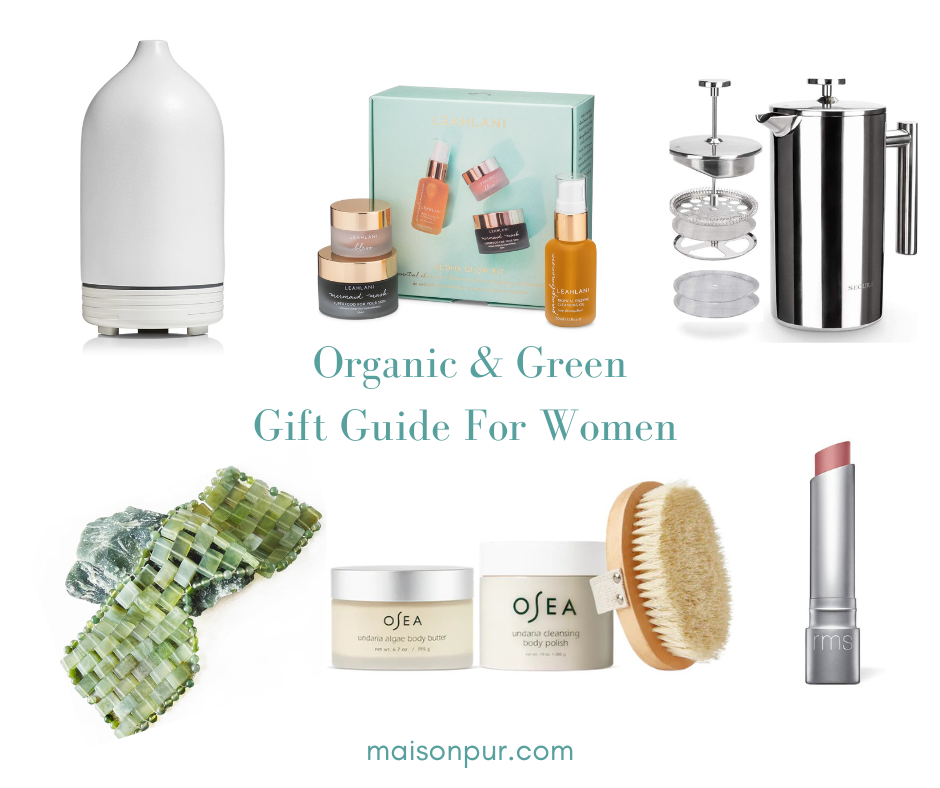 Organic Gift Guide Women 2023