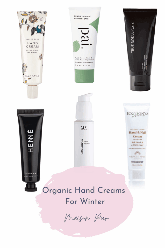Organic Hand Creams For Winter