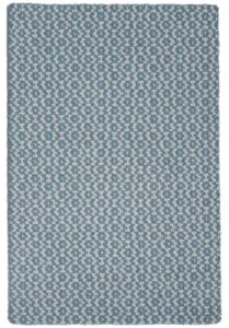 Non-toxic rugs: Hook + Loom toulouse-blue-white-eco-cotton-loom-hooked-rug_023-800x1150