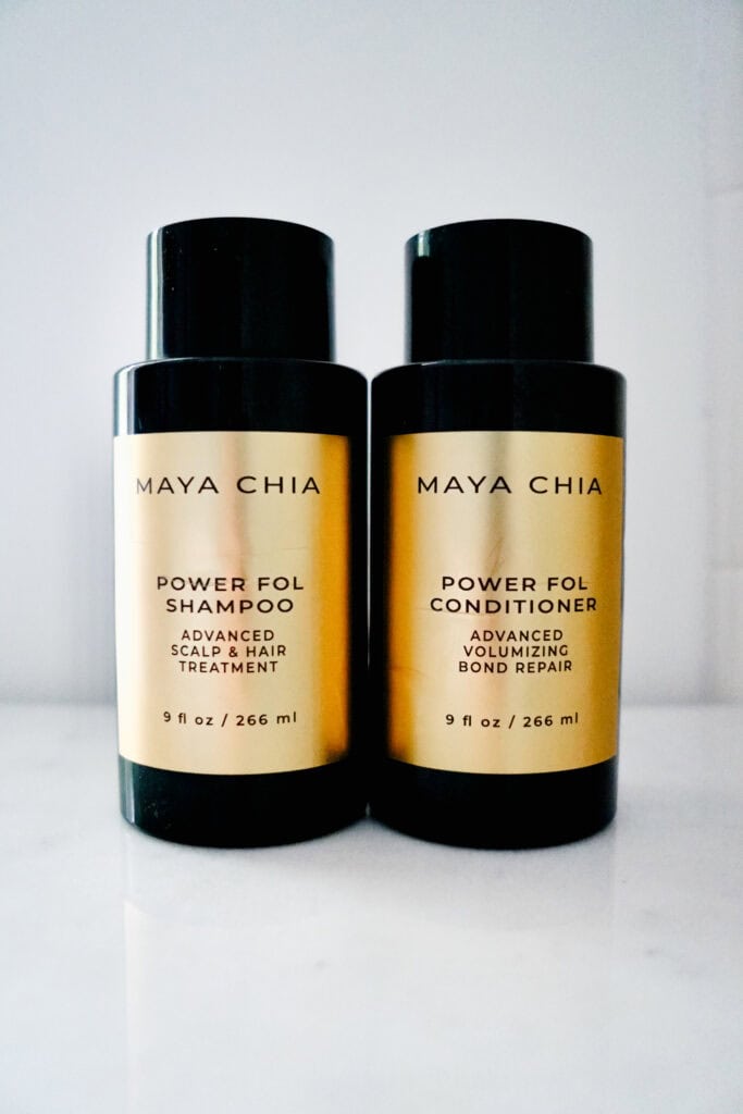Maya Chia Power Fol shampoo and conditioner