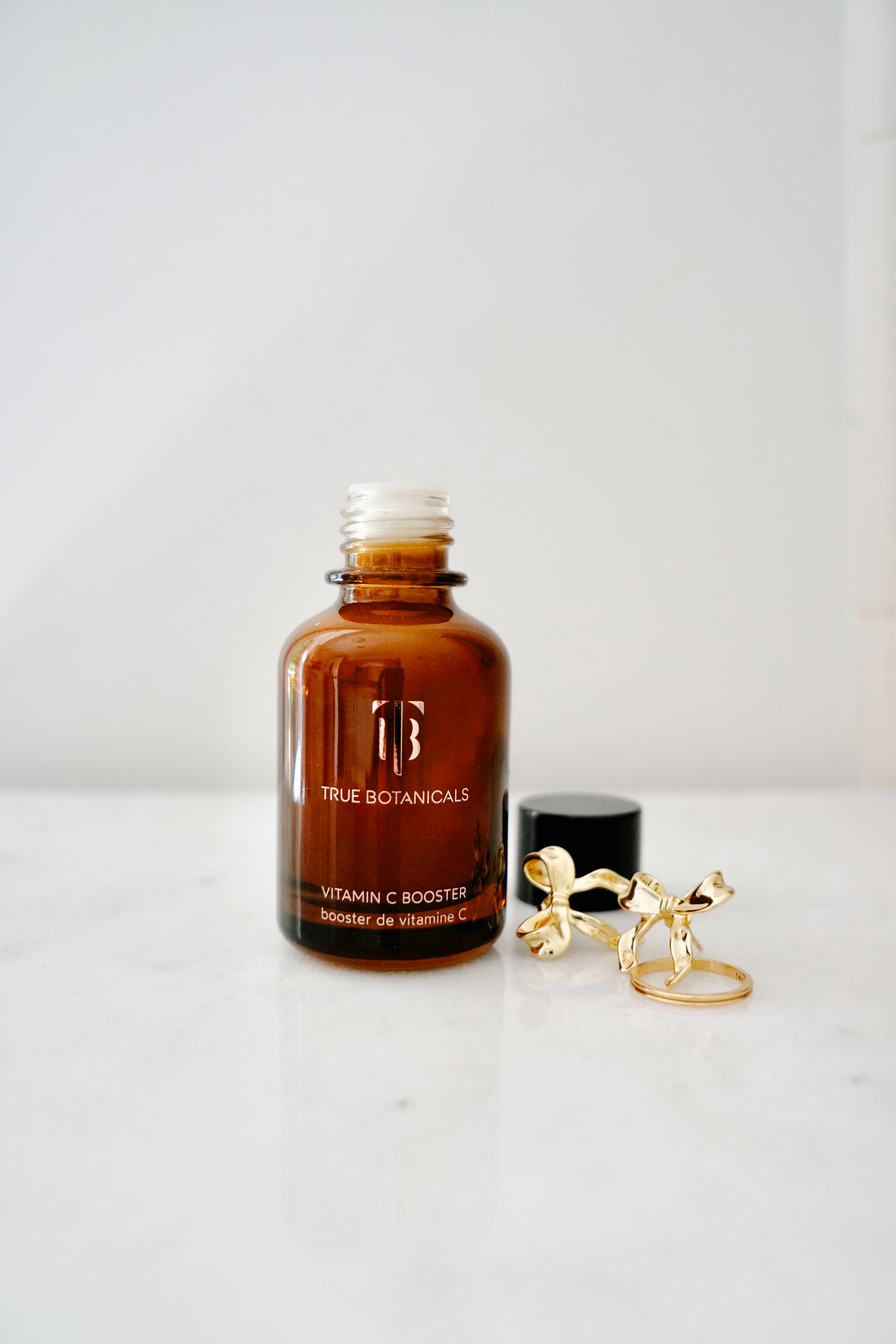 True Botanicals product on counter