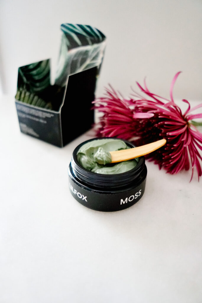 LILFOX Mask with prickly pear on Counter