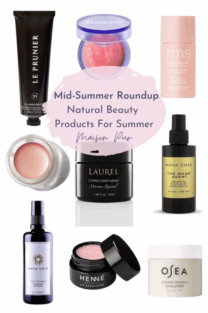 Best natural beauty products for summer