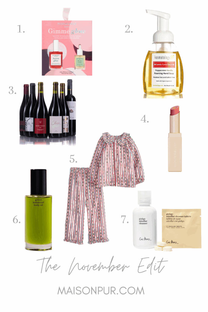 The November Edit 2025 maisonpur.com