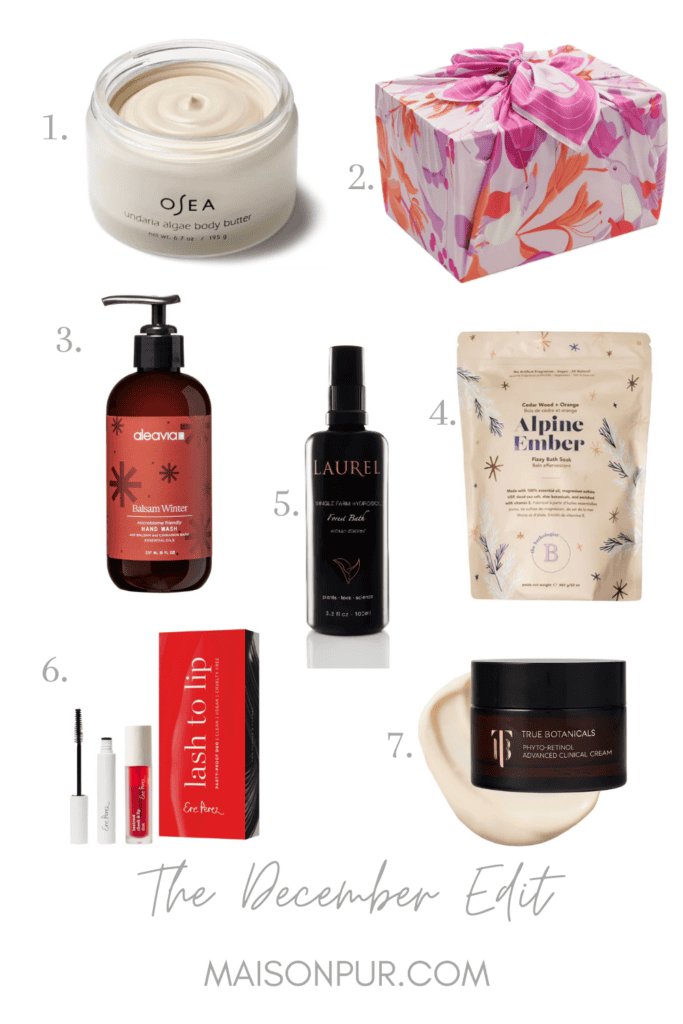 The December Edit 2025 maisonpur.com