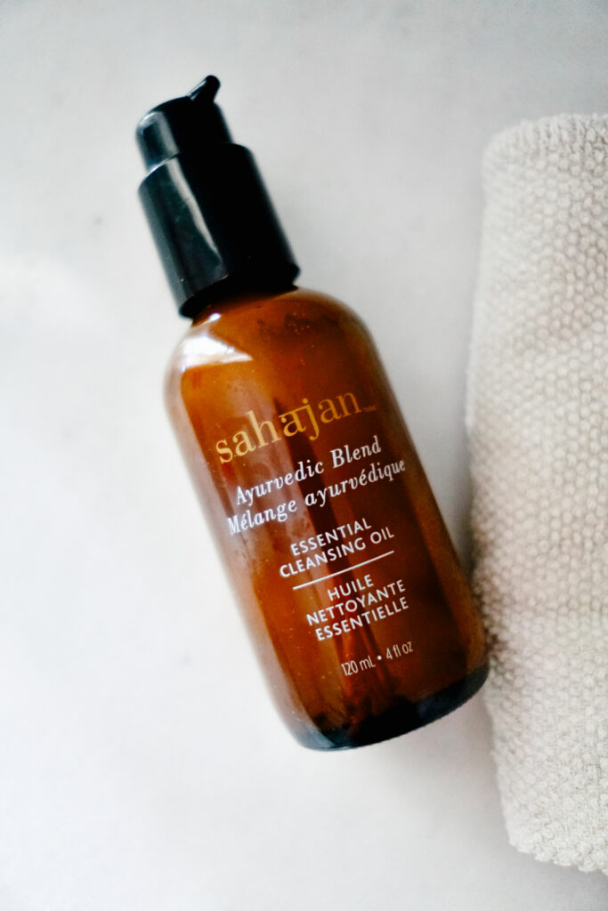 Bottle of Sahajan Oil Cleanser