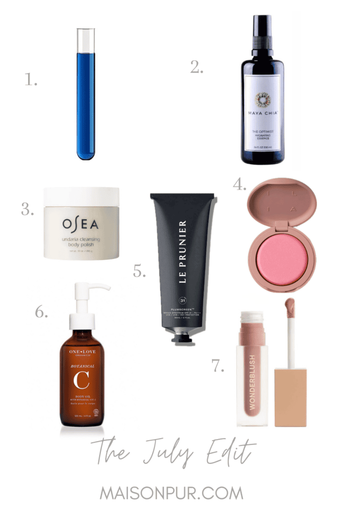 The July Edit products