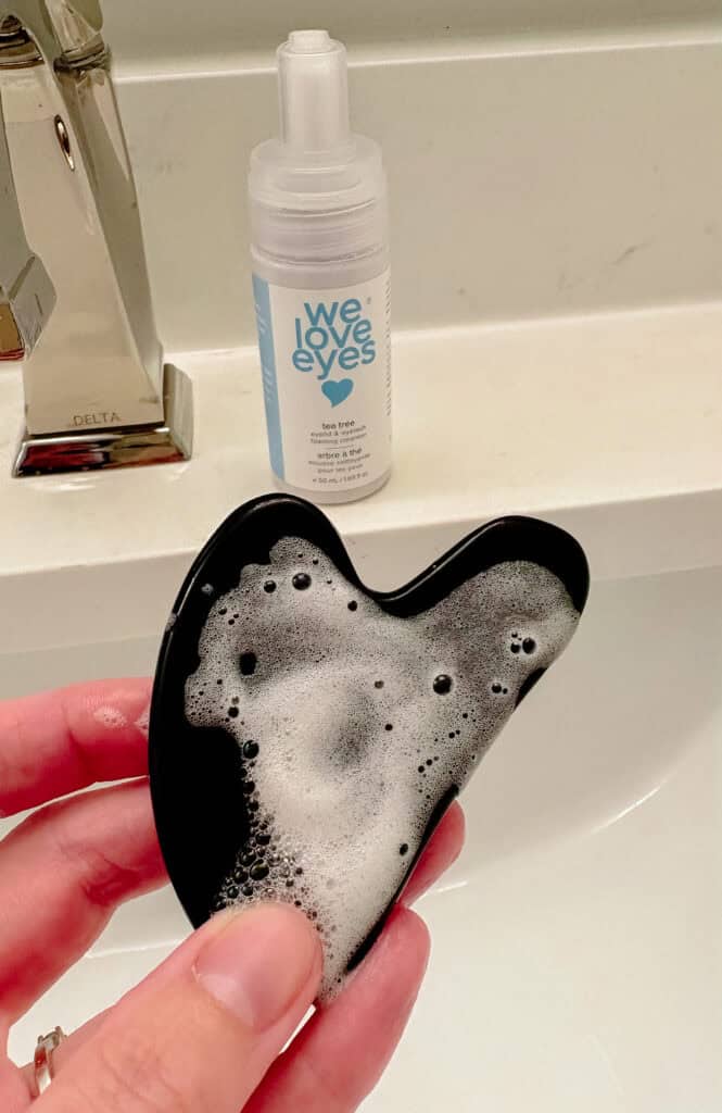 Washing Gua Sha Stone