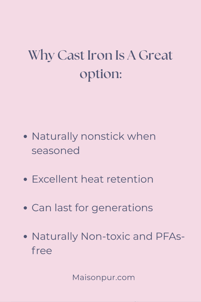 Cast Iron Cookware Benefits