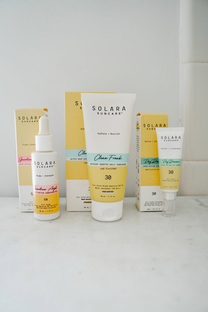 April Beauty Heroes on counter